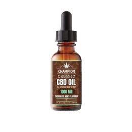 Full Spectrum High-Potency Organic CBD Oil Chocolate Mint Flavor